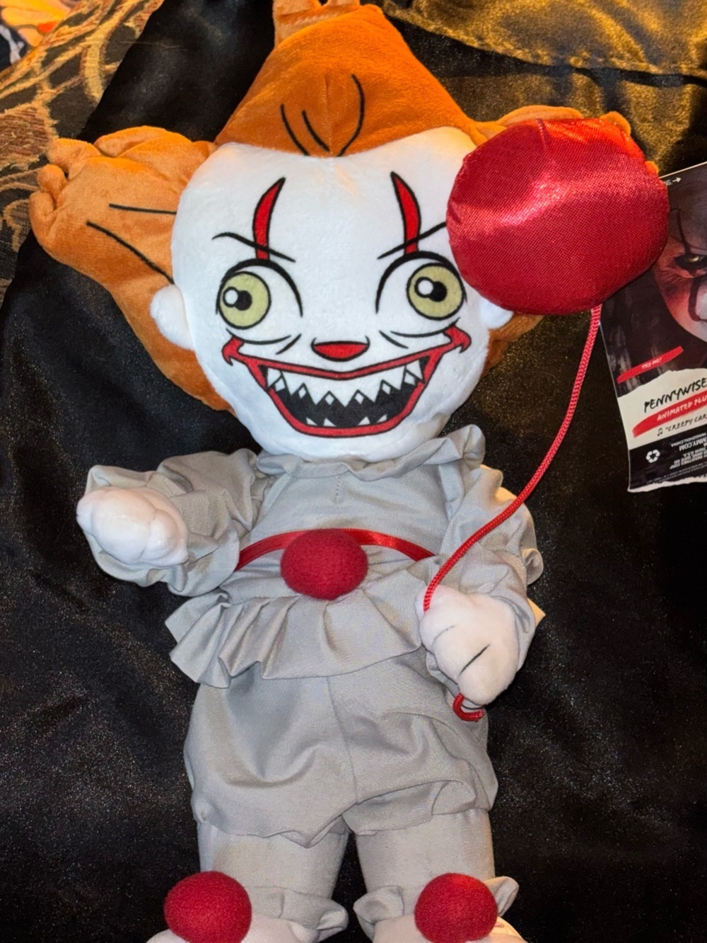Pennywise Plush Animated NWT 2021 From "IT Chapter Two" Movie